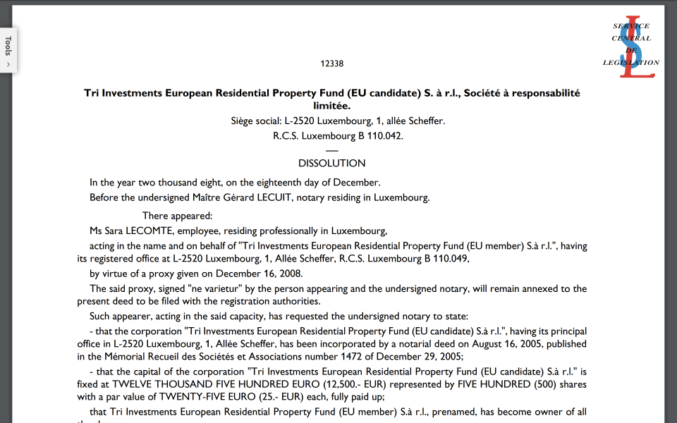 screenshot of Sayari Graph